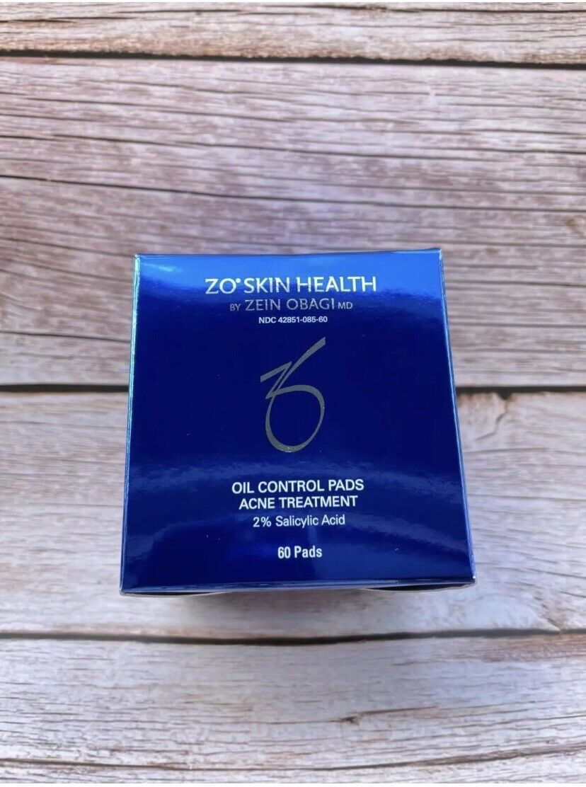 ZO Skin Health Oil Control Pads Acne Treatment, 60 pads Exp 2025